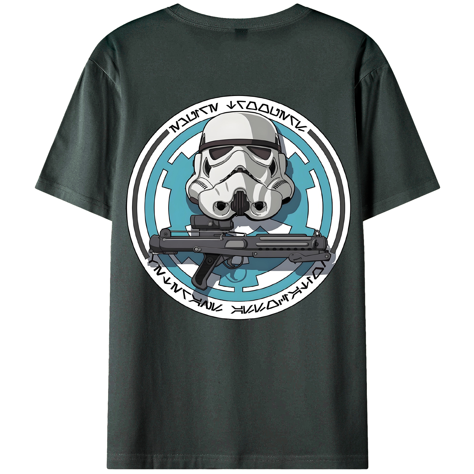 （画像用） スター・ウォーズ Star Wars 綿100％ メンズ半袖Tシャツ（バックプリント） 通気性